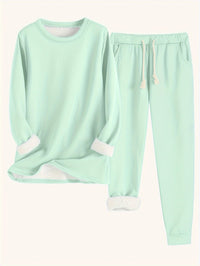 Karin | Women Comfortable Lounge Set - Light Green