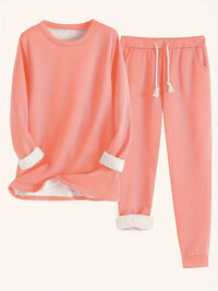 Karin | Women Comfortable Lounge Set - Watermelon Pink