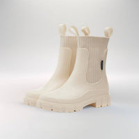 Mieha | Women Elegant Boots - Off White