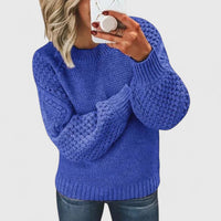 Delymarah | Comfortable Sweater - Blue