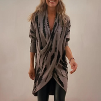 MARISSA™ |  Casual V-Neck Wrap Top - S(8)