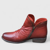 Myzareyah | Women Orthopedic Boots - Red