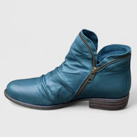 Myzareyah | Women Orthopedic Boots - Blue