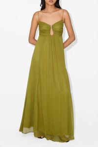 Julenia™ | Sophisticated Women Maxi Dress - Green
