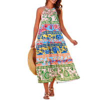 Lilly™| Trendy Boho Dress | Effortless Bohemian Style - Multi-Colour