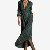 Marcelline | Women Elegant Maxi Dress - Green