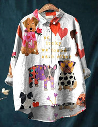 LALA™ - Dog Art Shirt - S