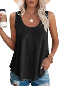 LUZINNE™ | Lightweight Summer Tank Top - Black