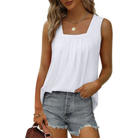 MARILOU™ | Sophisticated Tank Top - White