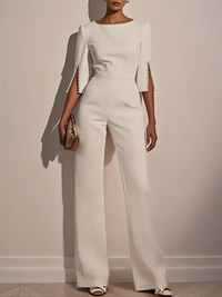 Lyndsey™ Elegant Set | Refined Three-Piece Outfit - White