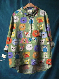 ADDIE™ - Dog Art Shirt - S