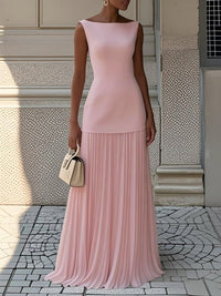 Brela | Elegant Women Maxi Dress - Pink