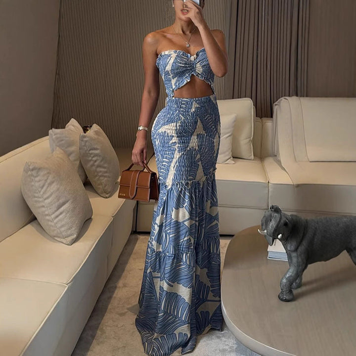 Livara™| Classy Ruffle Hem Mermaid Dress