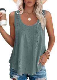 LUZINNE™ | Lightweight Summer Tank Top - Green
