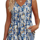 Yellow Blue Floral