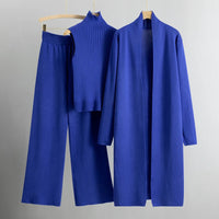 Linda | Women Three-Piece Set - Blue