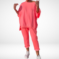 Verlie™ Comfort Lounge Set | Your Relaxing Moment, Now in Style - Pink