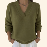 Auvie | Elegant Sweater - Green