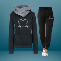 Amaya | Women Embrace Loungewear Set - Black