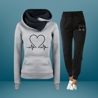 Amaya | Women Embrace Loungewear Set - Grey