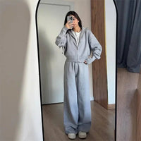 Juliette | Women Two-Piece Lounge Set - Grey