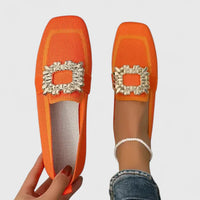 Maylora | Orthopedic Women Loafers - Orange