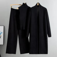Jillie™ Comfortable Three-Piece Set | Effortless Style - Black