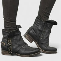 Mayzheen | Women Orthopedic Boots - Black