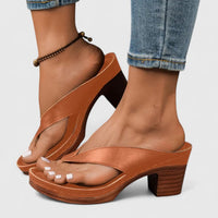 Jazrielle | Orthopedic Heels - Brown