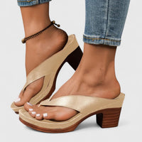 Jazrielle | Orthopedic Heels - Gold