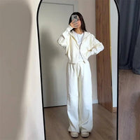 Juliette | Women Two-Piece Lounge Set - White