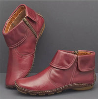 Faylen™ | Orthopedic Women Boots - Red (with zipper)