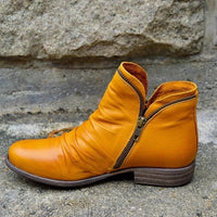 Prynn | Women Orthopedic Ankle Boots - Yellow