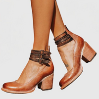 Nina™ | Elegant and Comfortable Heels - Dark brown