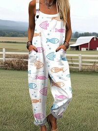 Ocean Whimsy Jumpsuit - Ocean Whimsy