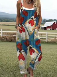 Cluckin’ Cute Jumpsuit - Cluckin’ Cute