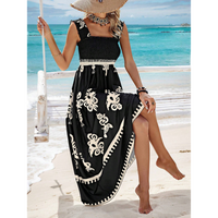 Este™ | Summer Casual Sleeveless Maxi Dress - Black