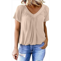 KATHLEEN™ | Women Casual V-Neck Top - Off-White