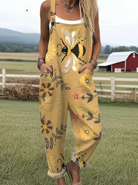 Wildflower Buzz Jumpsuit - Wildflower Buzz