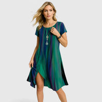 Venaliza | Comfortable Dress - Green