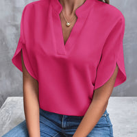 DELANEY™ - Elegant Modern Blouse - Pink
