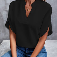 PENELUX™ | Women Luxe Flared Top - Black