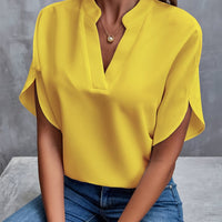 DELANEY™ - Elegant Modern Blouse - Yellow (Almost sold out)