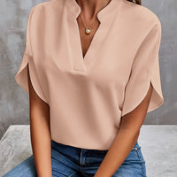 PENELUX™ | Women Luxe Flared Top - Apricot