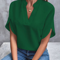 DELANEY™ - Elegant Modern Blouse - Green