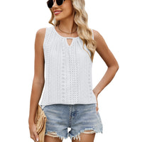MIRELLA™ | Relaxed Women Summer Loose Fit Top - White