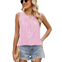MIRELLA™ | Relaxed Women Summer Loose Fit Top - Light Pink