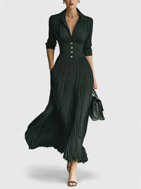 Sophyrahh | Elegant Women Maxi Dress - Black
