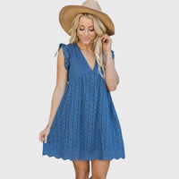 Diana™ - 2 in 1 Summer Dress - Dark Blue