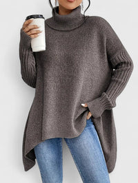 Keiralyss | Comfortable Sweater - Espresso Brown